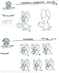 foxglove model sheet
